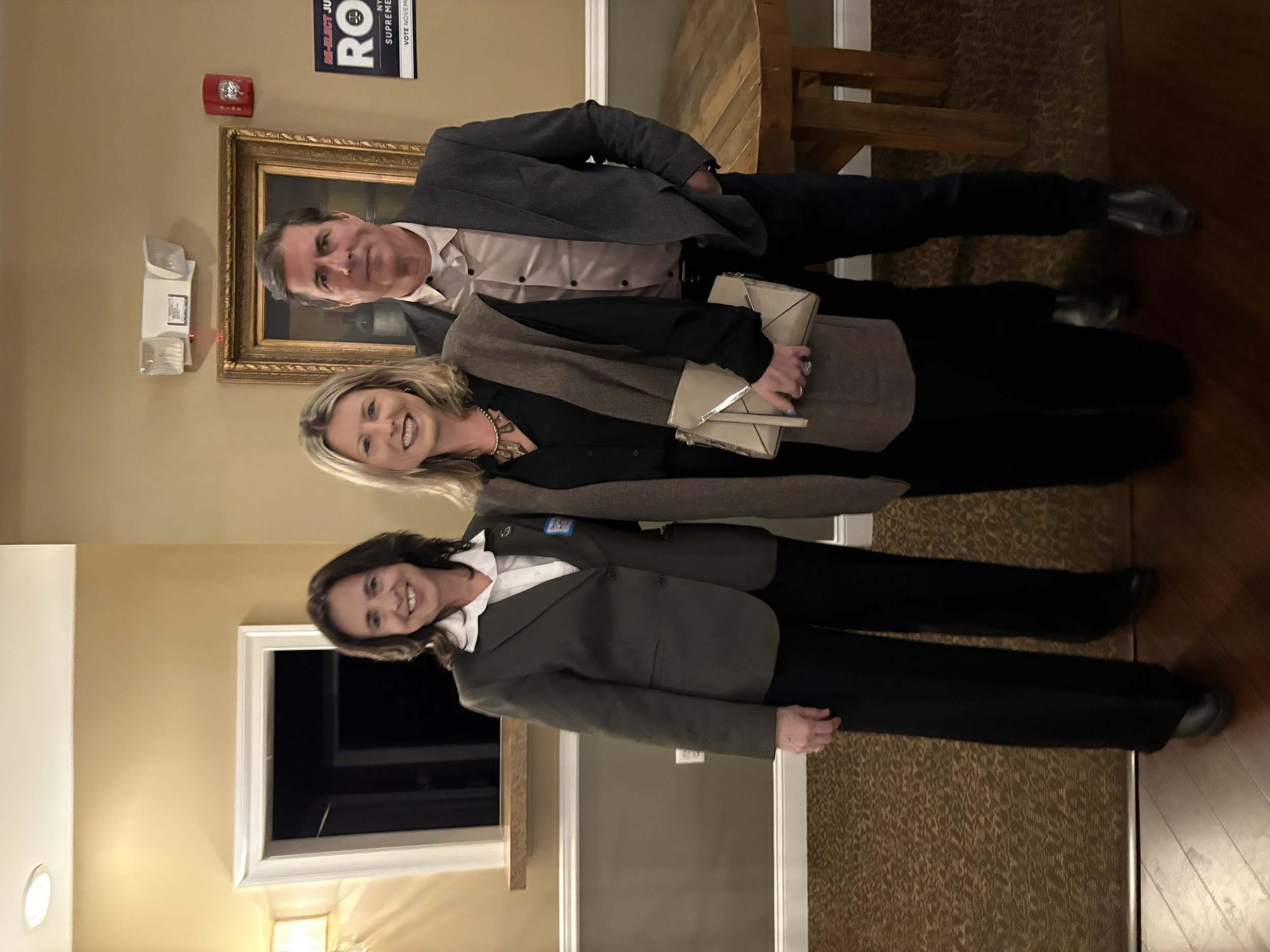 Judge Maria Rosa with Robin Lois, Dutchess County Comptroller, NYS Deputy Comptroller
Justice Maria Rosa