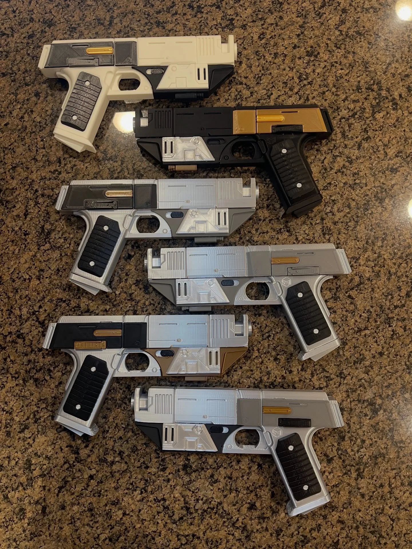 Who needs blasters? I&rsquo;ve building an arsenal. 😎

This is the way. 

#mandalorian #westar #prop #blaster #starwars