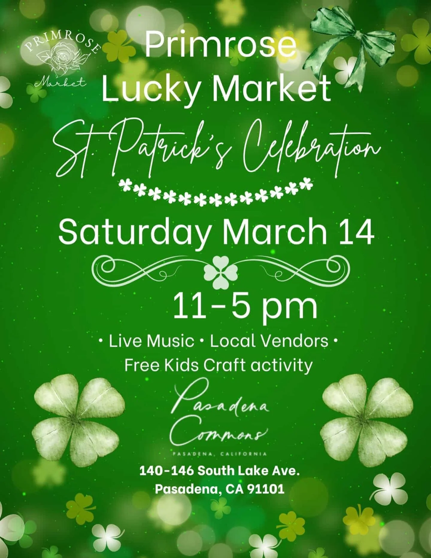 Join us this Saturday in the City of Pasadena! One day only! 11am-5pm at the Commons! I will have all my new props on display and you can purchase them there. Droids, blasters and of course your favorite Armored Foundlings!

March 14, 2026. Wear gree