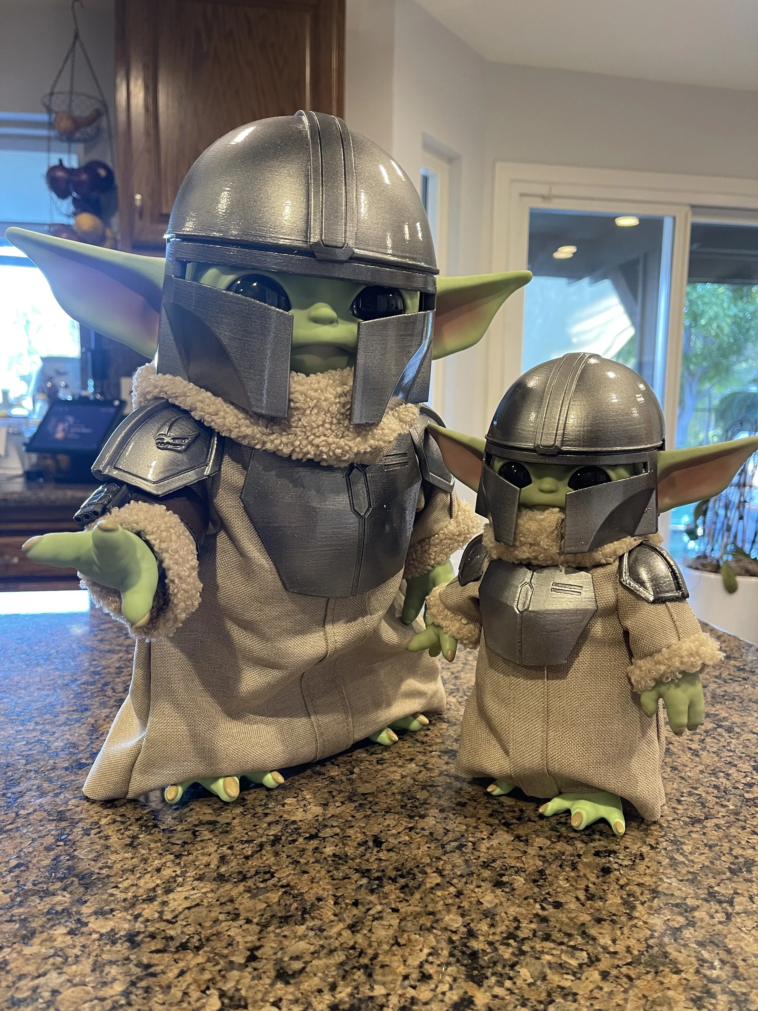 Custom order - Full size Beskar BB And Mini Beskar BB.