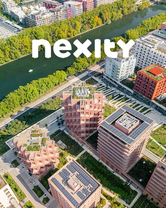 Reportage photo et suivi de l'évolution du Village Olympique pour Nexity, du gros œuvre à la livraison.