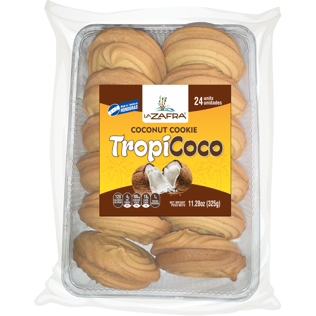 CAJA GALLETA TROPICOCO / BOX COCONUT COOKIE (9 UNITS)