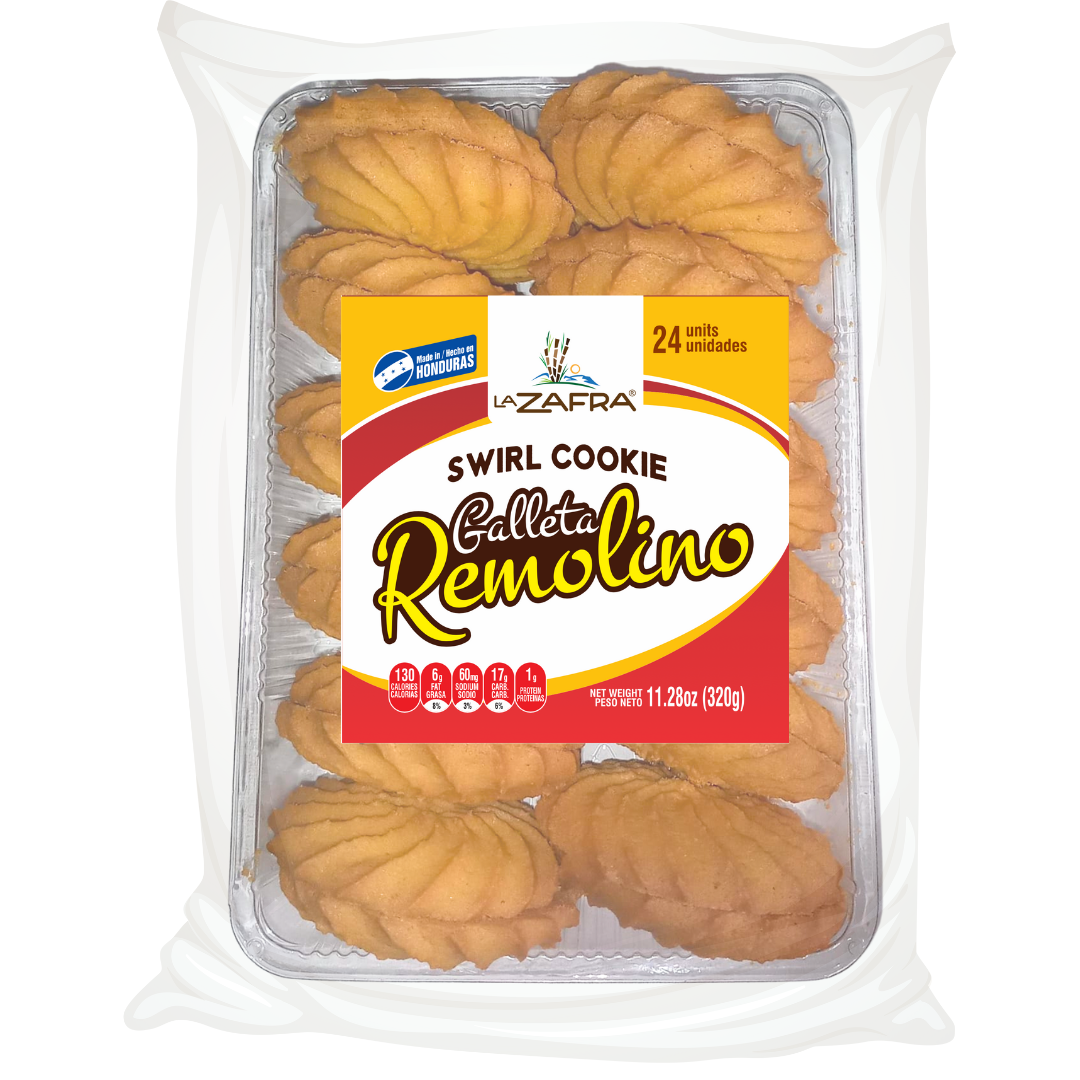 CAJA GALLETA REMOLINO / BOX SWIRL COOKIE (9 UNITS)