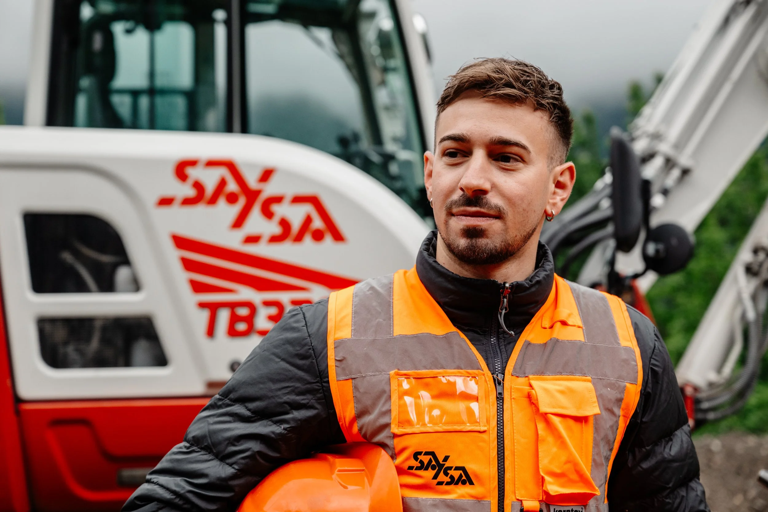 Anthony Eroina, conduttore di lavori edili