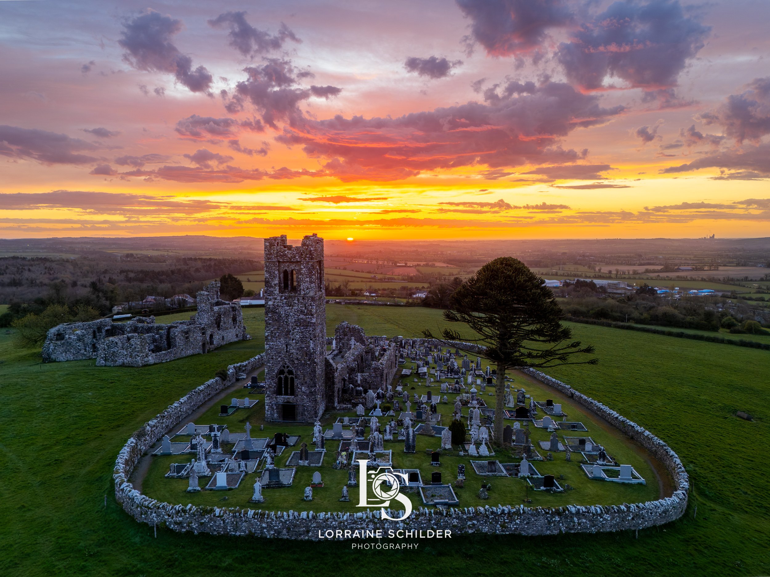 sunrise at the Hill ofSlane