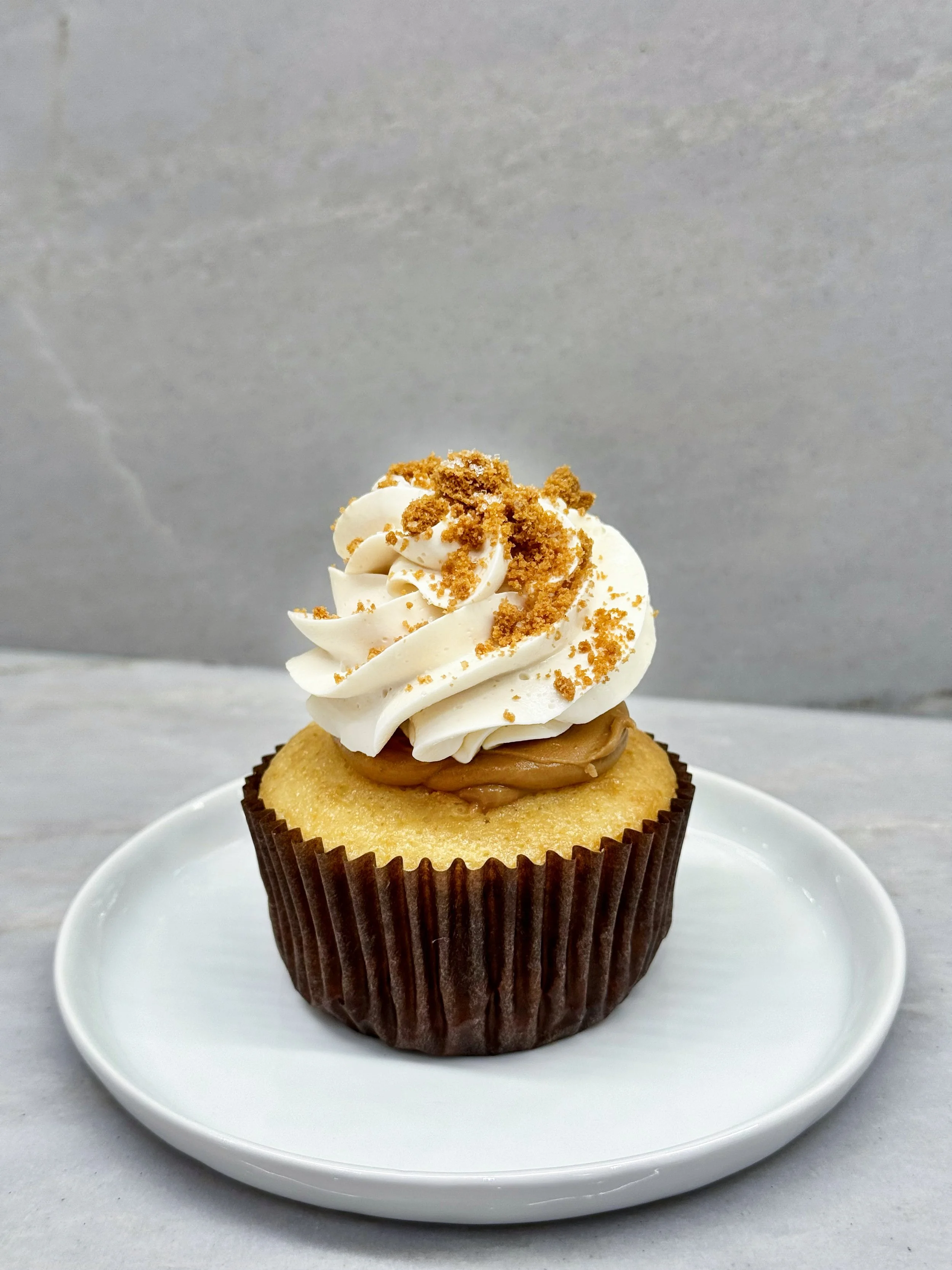 Cookie Butter Cupcakes