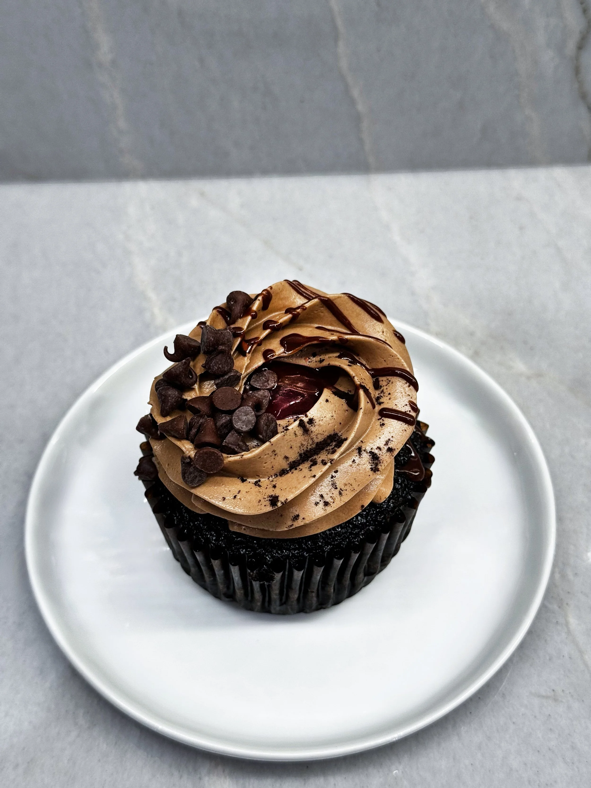 Chocolate Raspberry Cupcakes