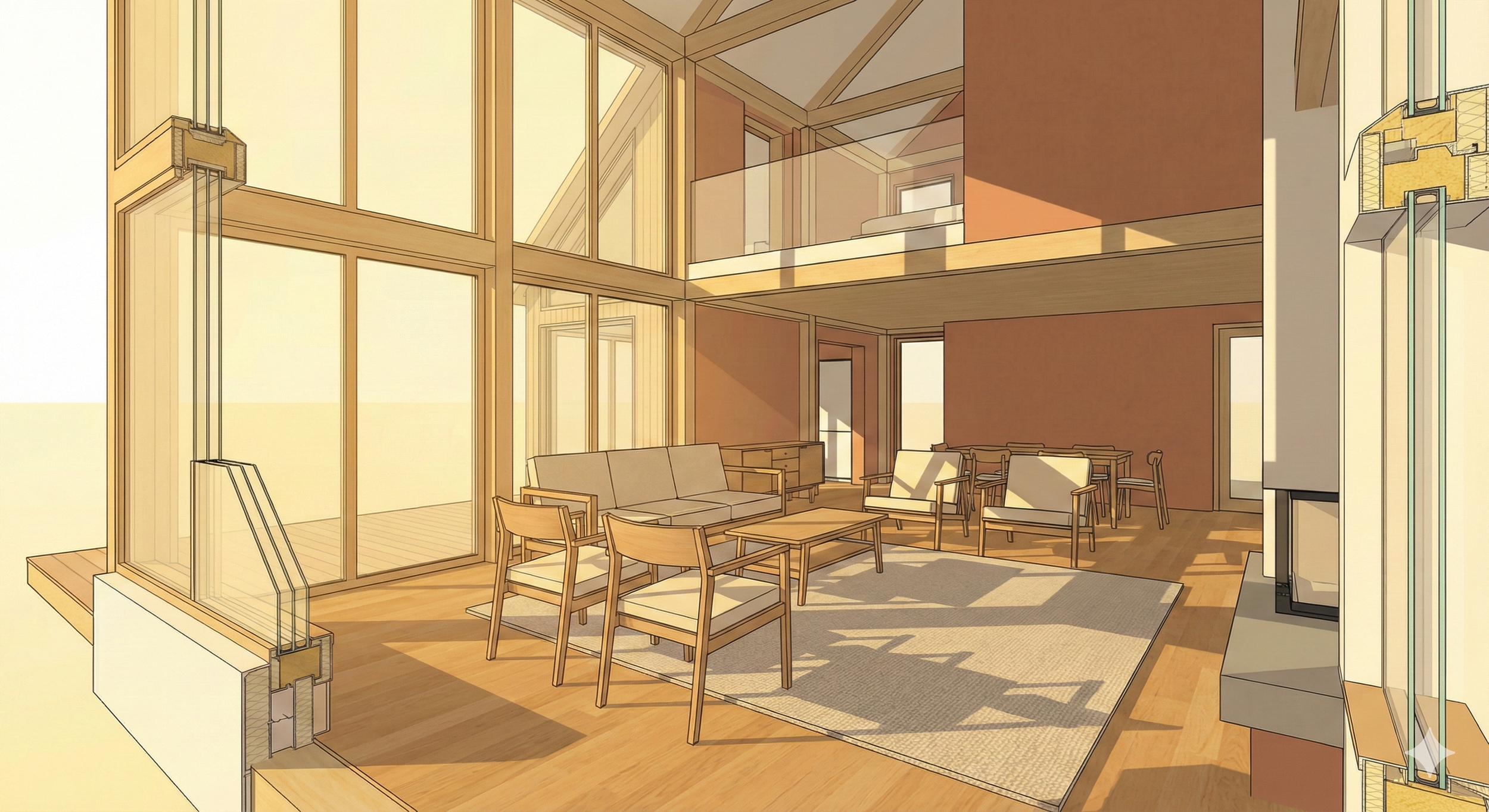 Rénovation thermique et redistribution de 145 m² à Chatou