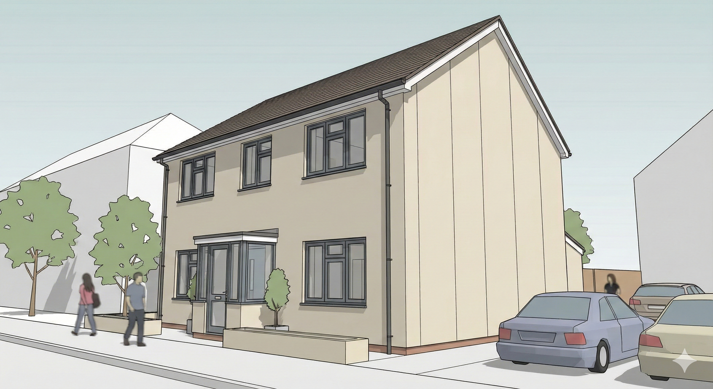 AMO pour la rénovation d’un petit immeuble de 6 logements à Pantin