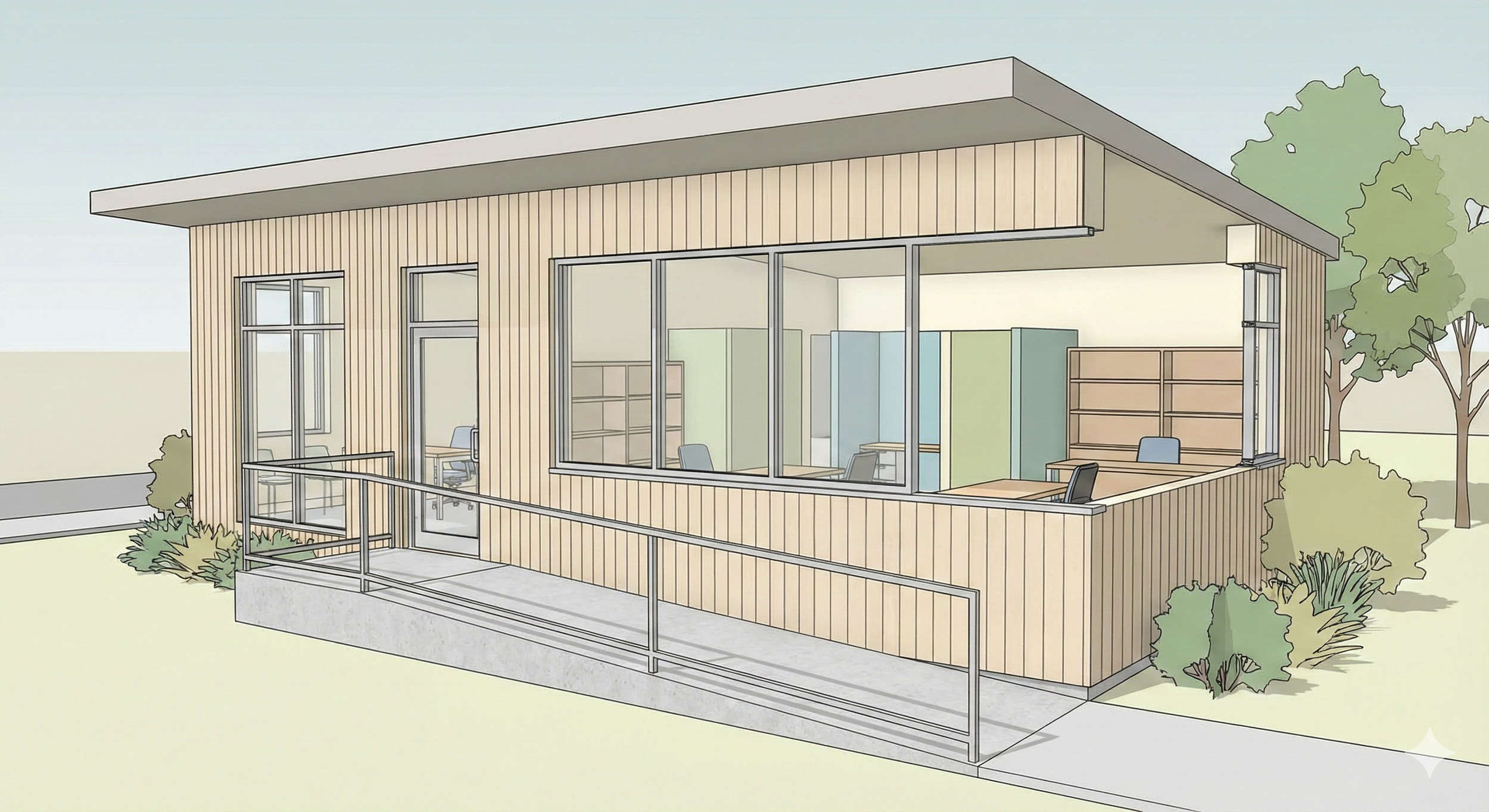 AMO pour la réhabilitation d’un pavillon en bureaux associatifs à Ivry-sur-Seine