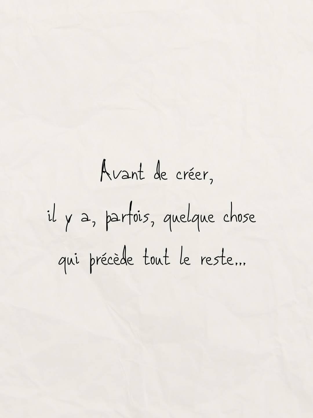 Pour celles et ceux qui souhaitent prolonger la r&eacute;flexion, l&rsquo;article complet est &agrave; retrouver sur mon site, dans la rubrique &laquo;&nbsp;Carnets&nbsp;&raquo;.

#creativeprocess #processuscreatif #arttherapie #philosophie #phenomen