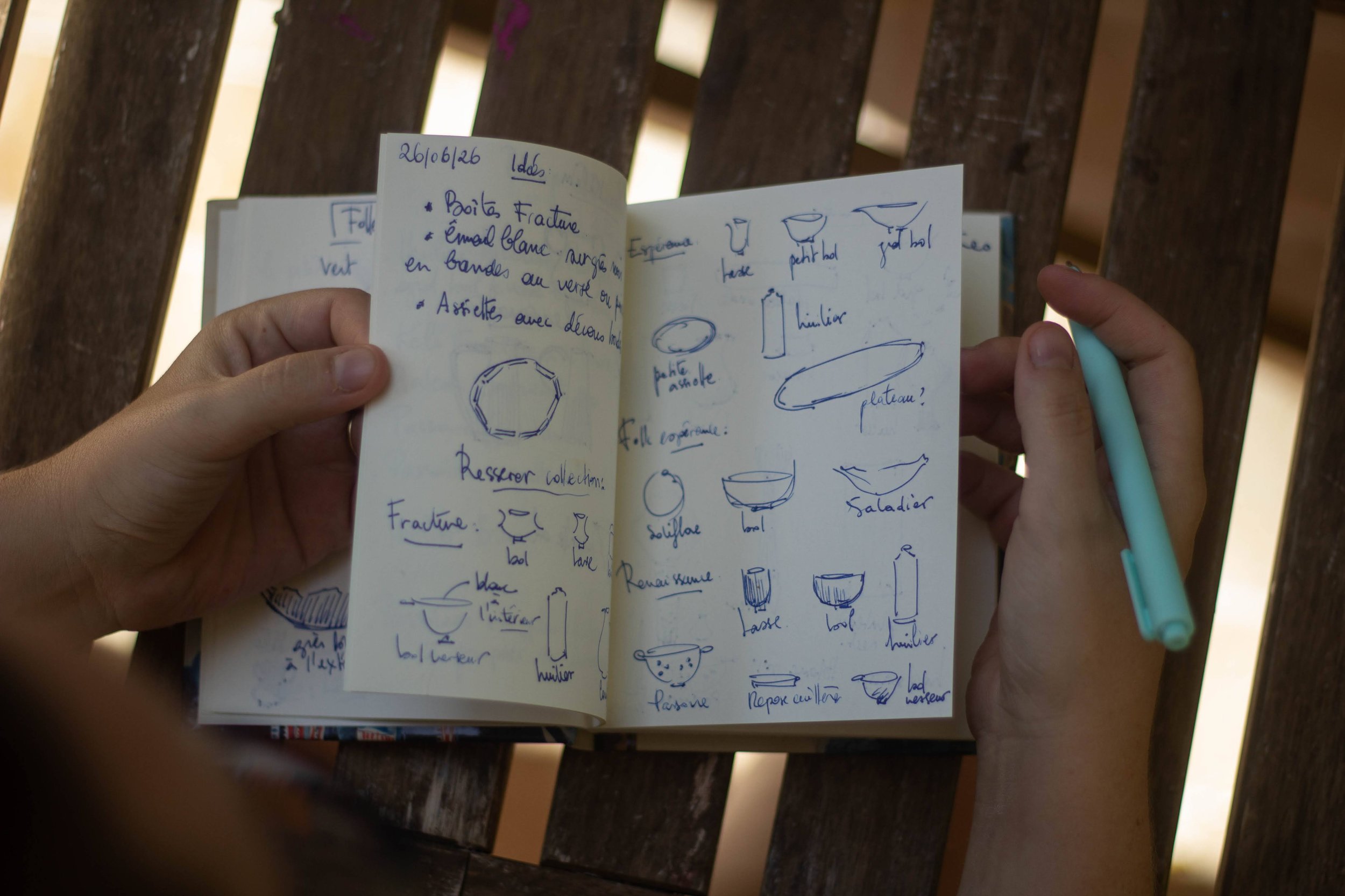 Carnet de céramique #4 - Imaginer, ouvrir le champ des possibles