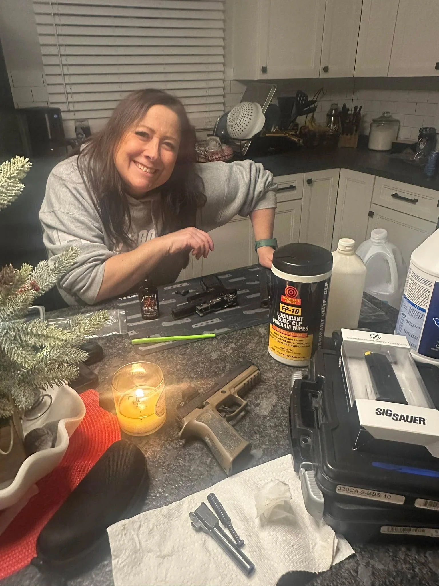 Anyone else sitting around naming their gun on a Friday night&hellip;just us? 🔫 😂