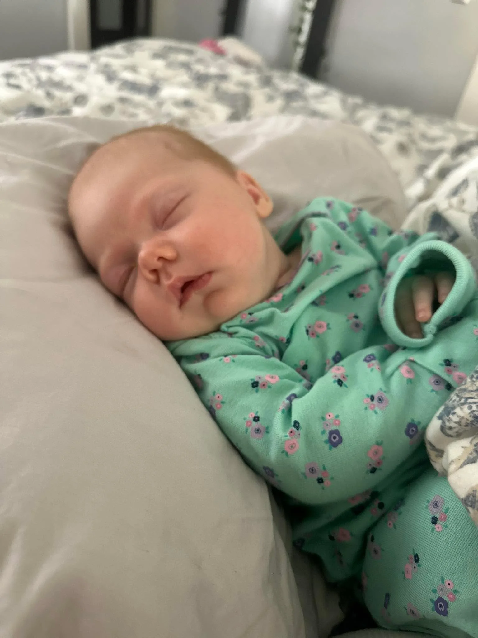 Sunday morning coffee in bed with my favorite little human 🥰 She is just the sweetest and I am cherishing every single moment I can with her this week.