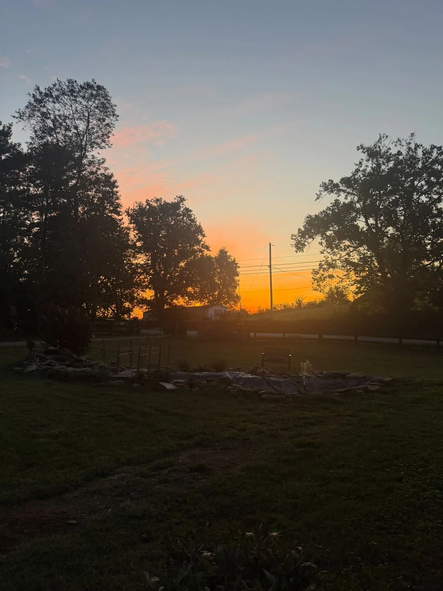 Such a beautiful sunrise ☀️🧡