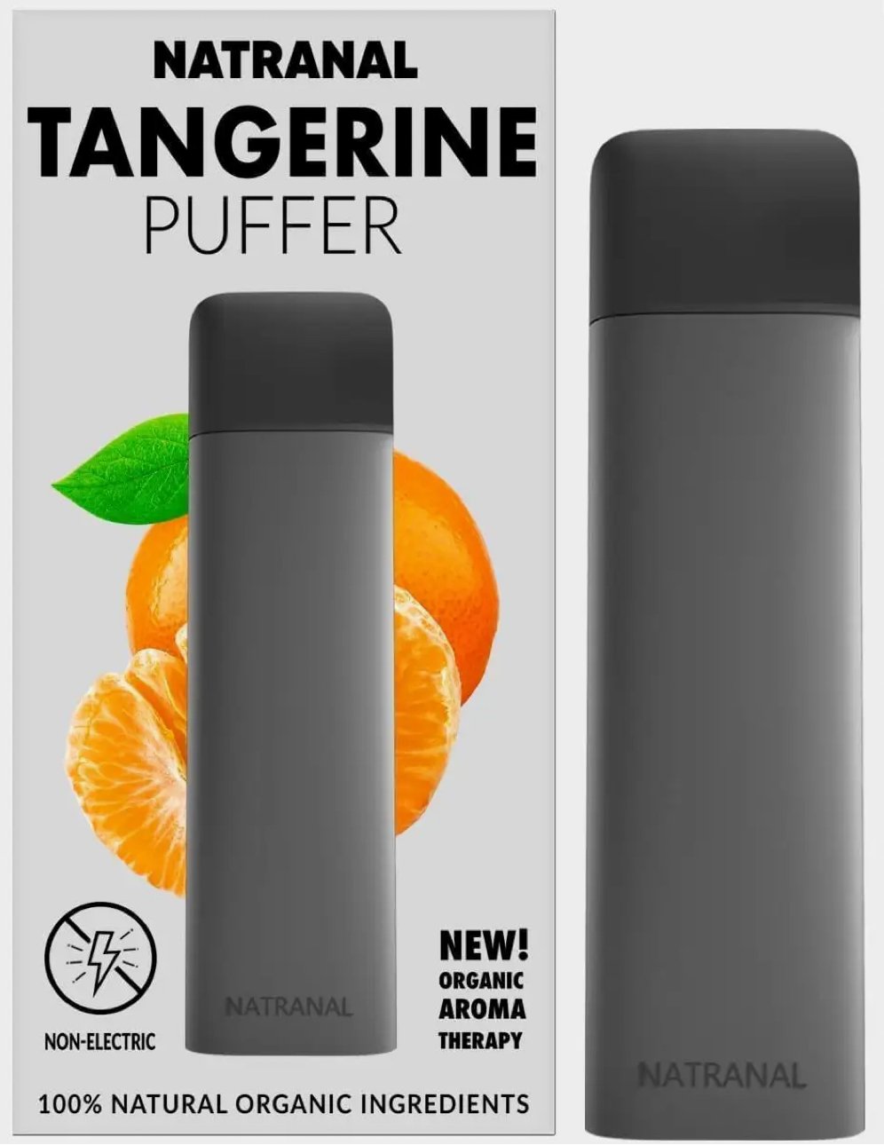Natranal Oxygen Inhaler Helps Quit Smoking: tangerine