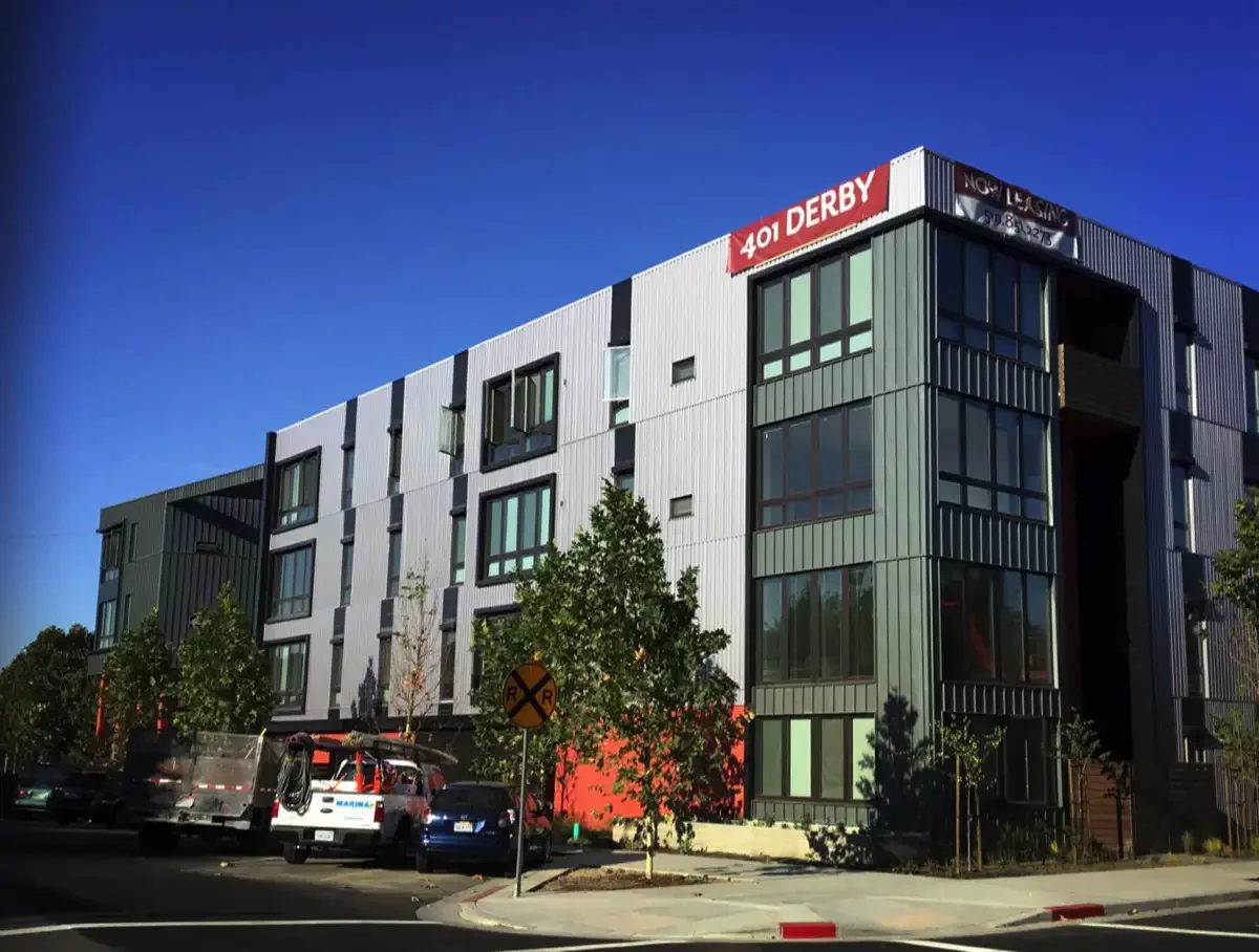 derby building from across street