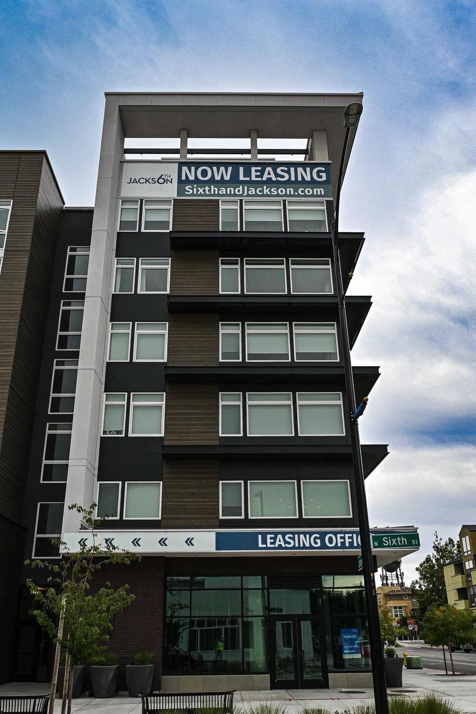detail view of sixth and jackson balconies