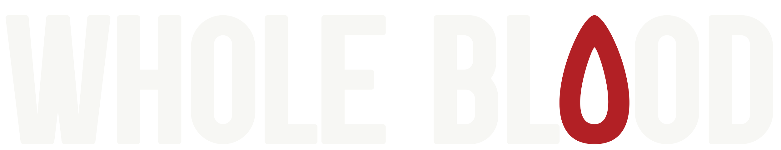 The words 'WHALE BLOOD' in large white letters with a red drop of blood replacing the letter 'O' in blood.