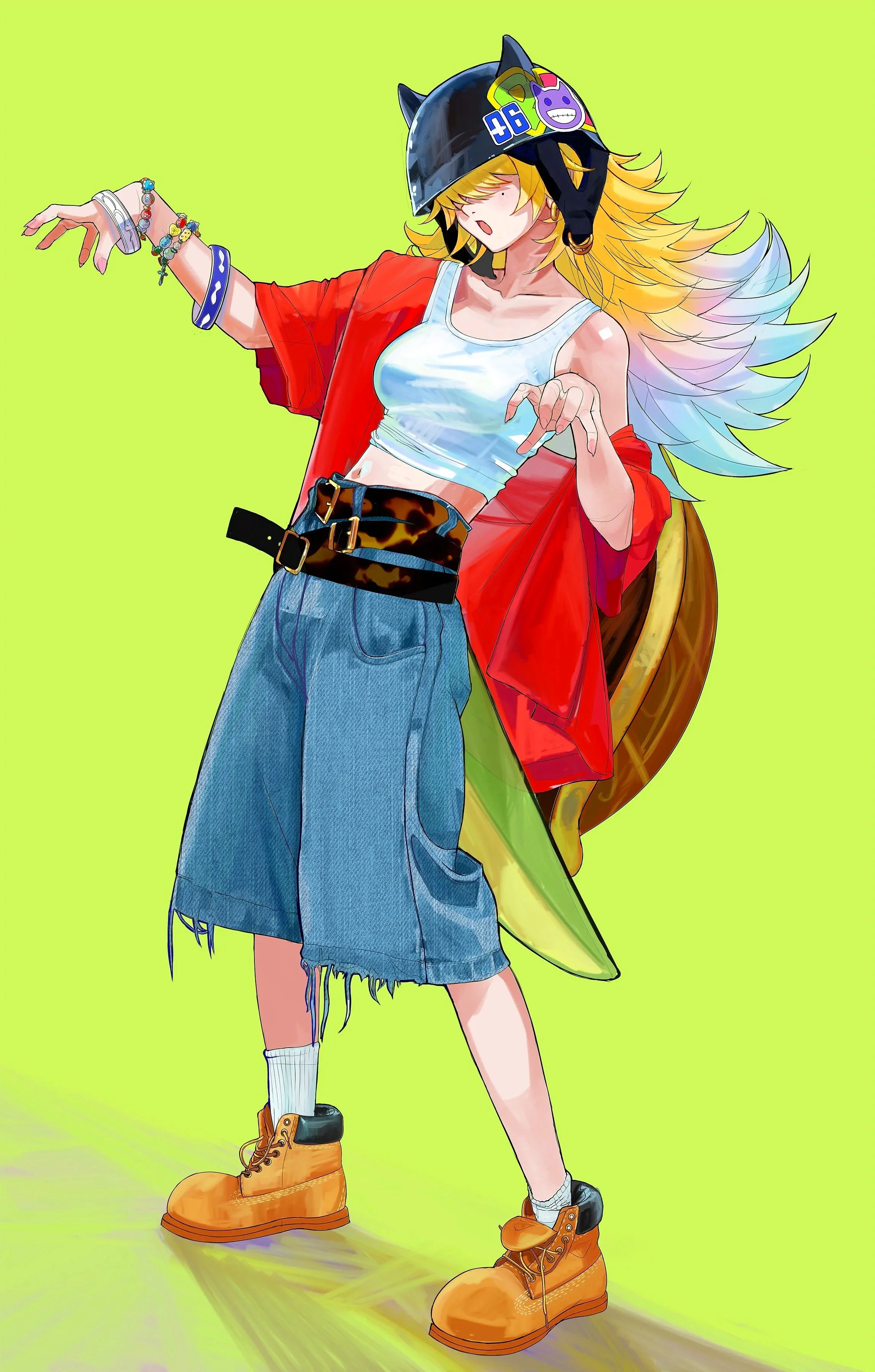 "Original Character". October 11, 2024.
Digital Painting done on Photoshop on Wacom Cintiq.