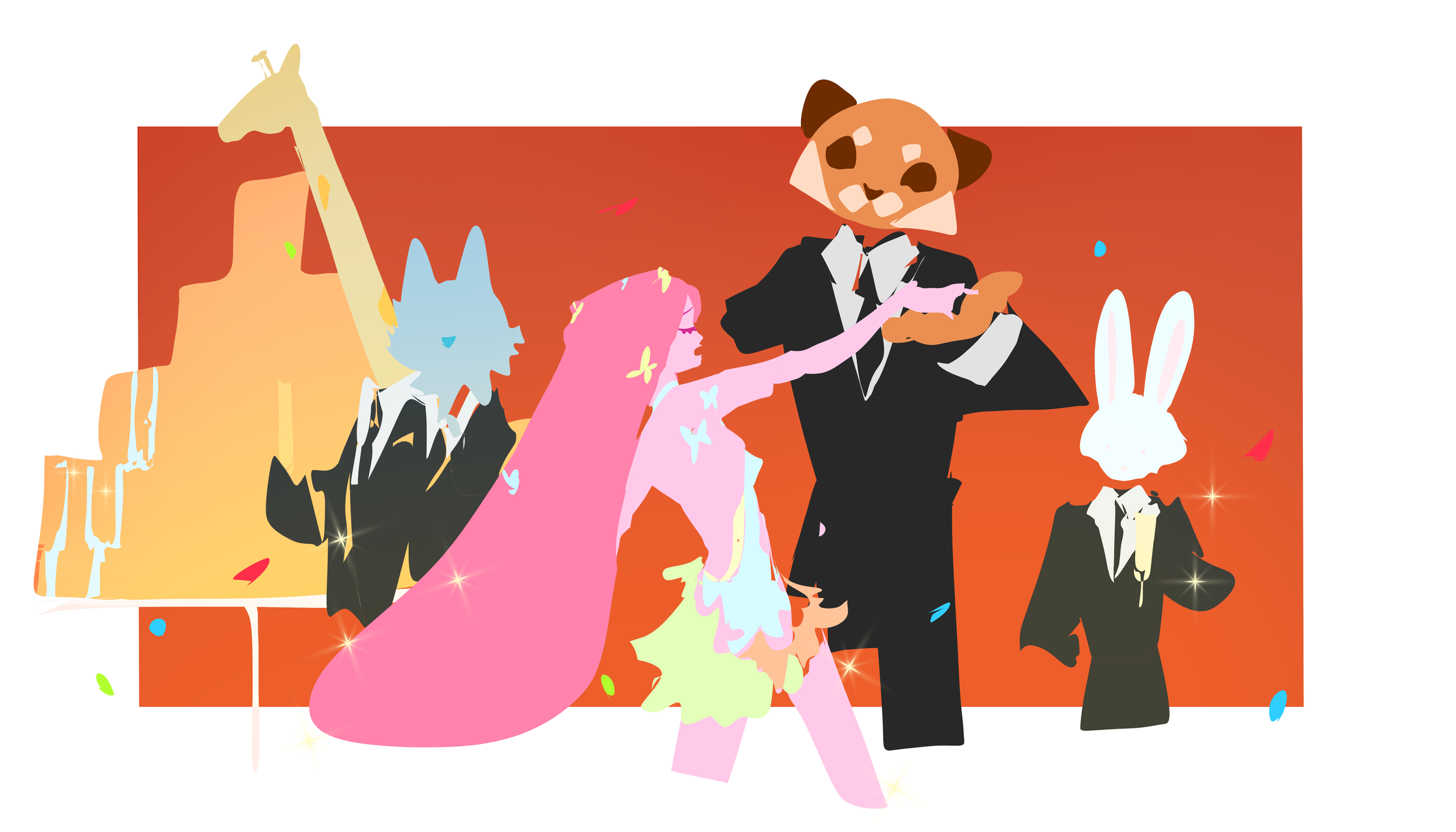 "Waltz". December 30, 2025.
Digital Painting done on Photoshop on Wacom Cintiq.