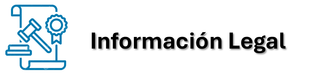 Icono de certificado y martillo de juez sobre libro con línea de color azul