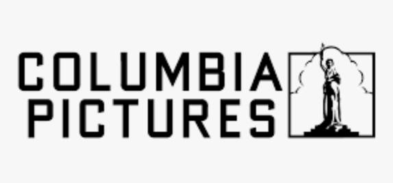 Columbia Pictures logo with a woman holding a torch inside a square frame.
