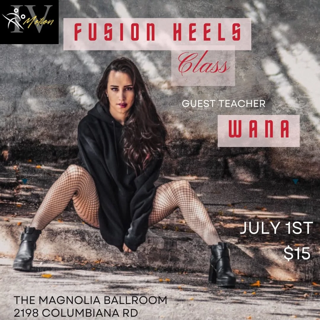 Tomorrow!! 
July 1st we are kicking off the month with Guest teacher Wana!
A mash up of reggaeton &amp; heels 🔥
Super excited to finally have this happen 🩷
#fusionheels #heels #bham #birmingham #dance 

$15
Venmo @IVMotion 
cashapp $ivmotion 
Or ca