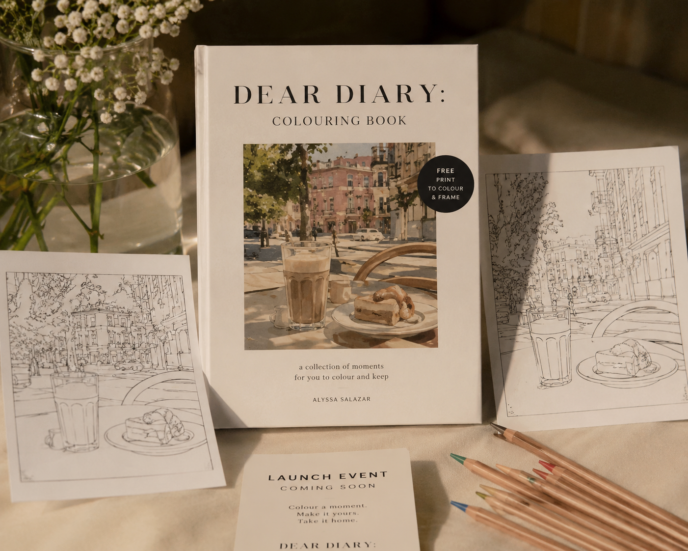DEAR DIARY: COLOURING BOOK LAUNCH