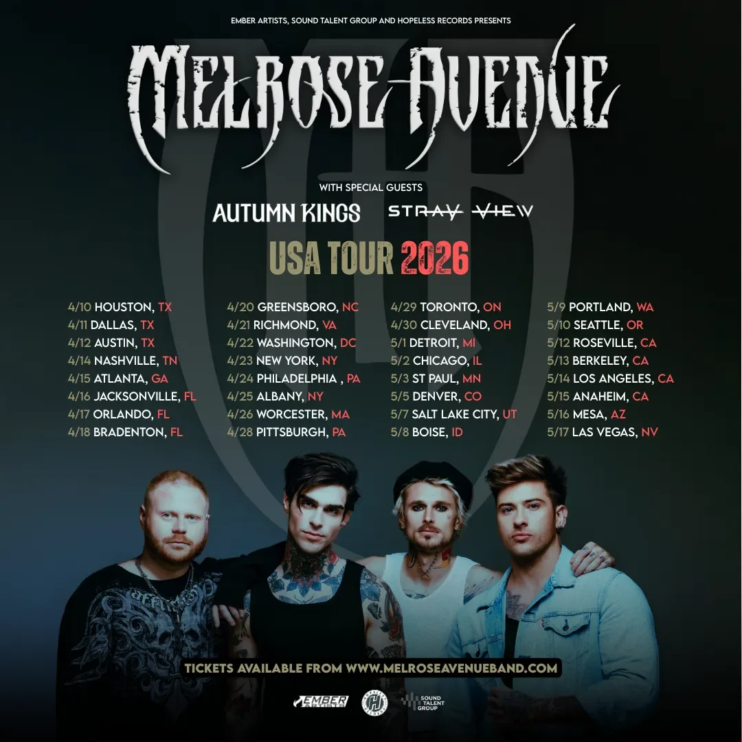Melrose Avenue USA Tour Announcment