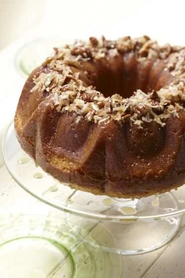 Pecan Coconut Cake