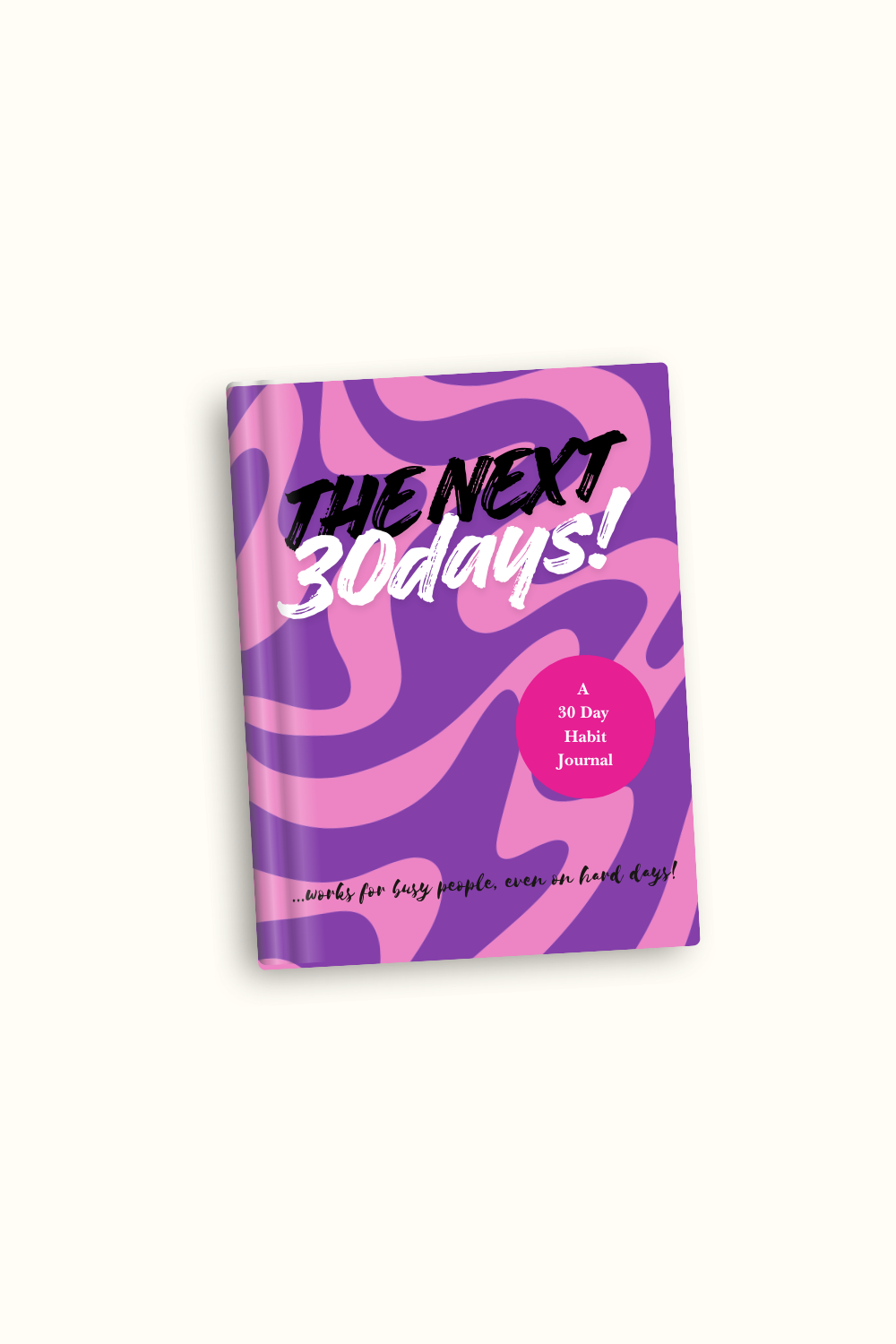 Purple Journal Mockup