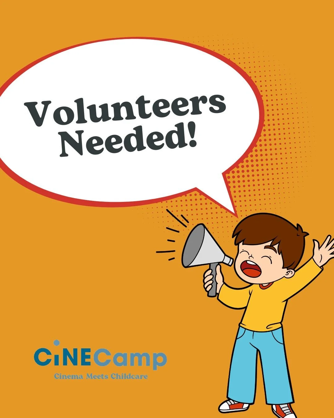 📣📣📣Calling all Volunteers!

With @lafestivalofmovies approaching, we&rsquo;re spreading the word &mdash; we need YOU to help us make Cinecamp&rsquo;s pilot program a smashing success!!! 

As a Cinecamp volunteer, you might find yourself:

&bull; S