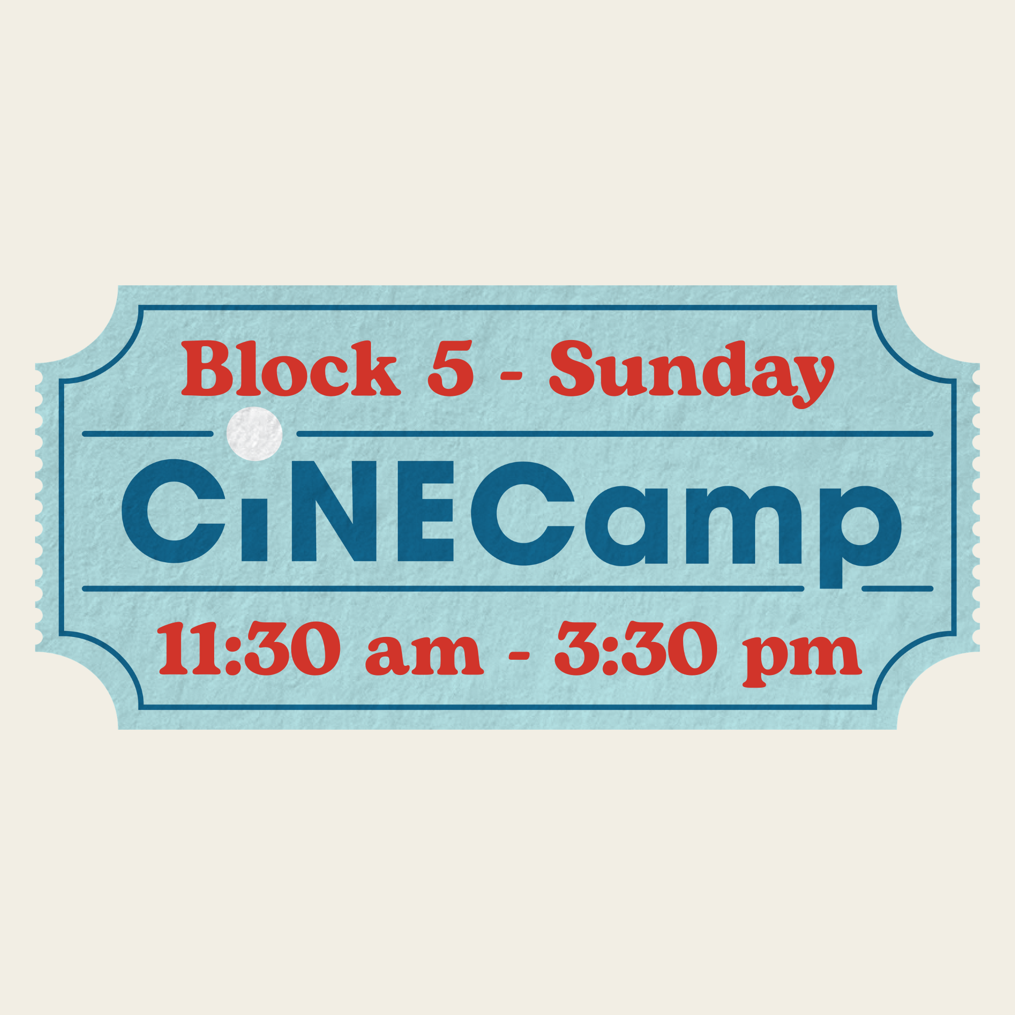 Cinecamp x LAFM: Block 5 (Sun)