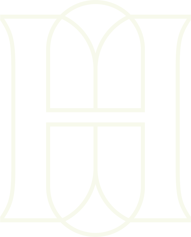 Het logo van The Healthy Village bevat een H en 6 elementen die staan voor de zes pijlers van het concept 'Lifestyle as Medicine'