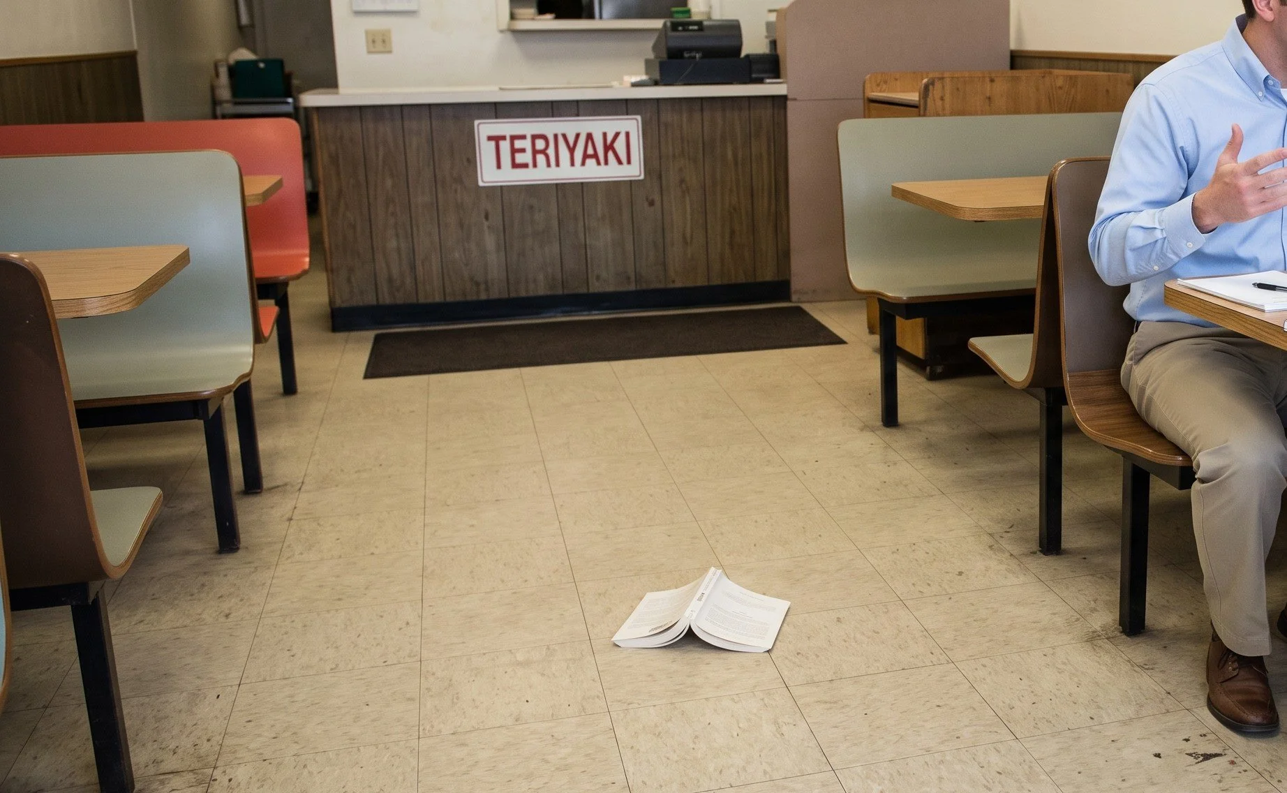 Why I Threw a Book Across a Teriyaki Restaurant