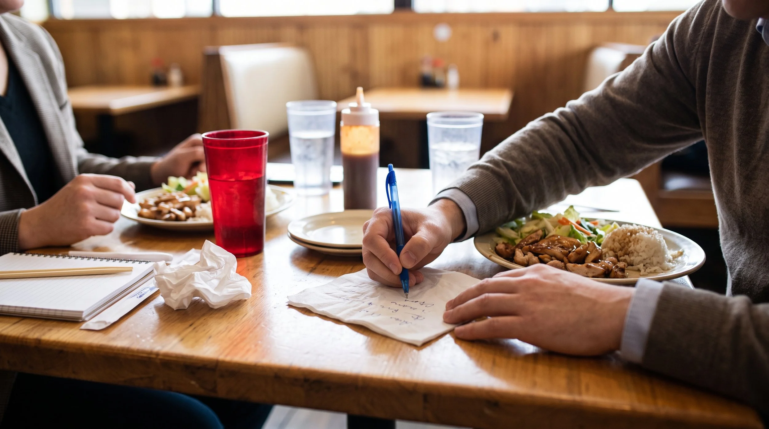 How a Lunch Napkin Mapped 19 Years of Growth