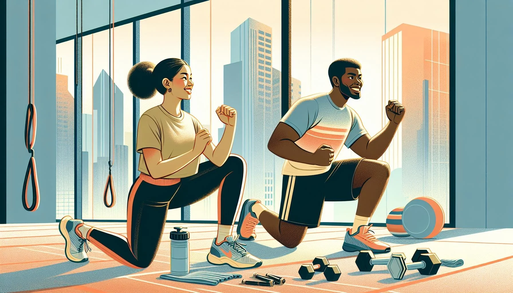 I work out!