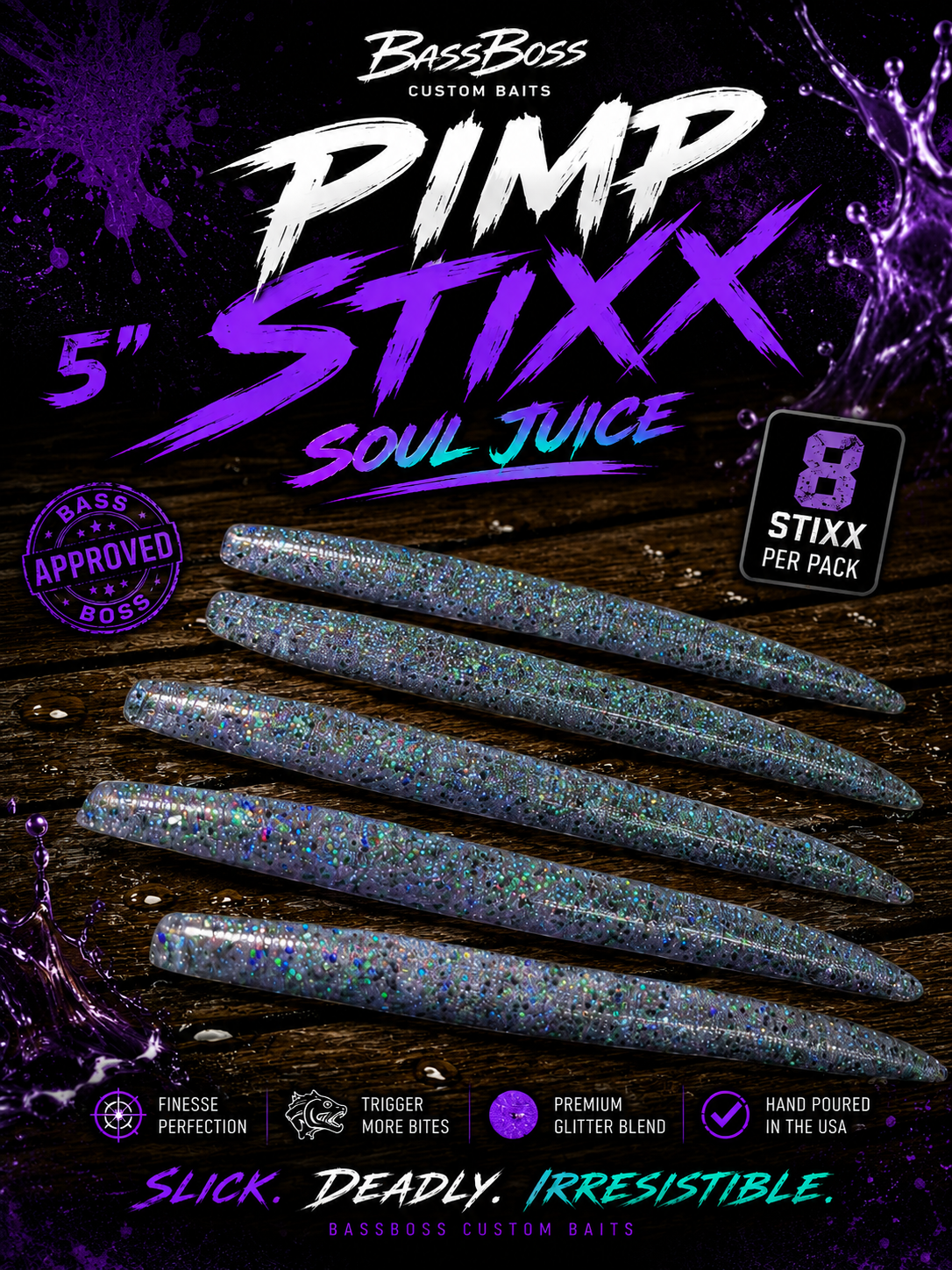 Pimp Stixx "Soul Juice" ~ 8ct.