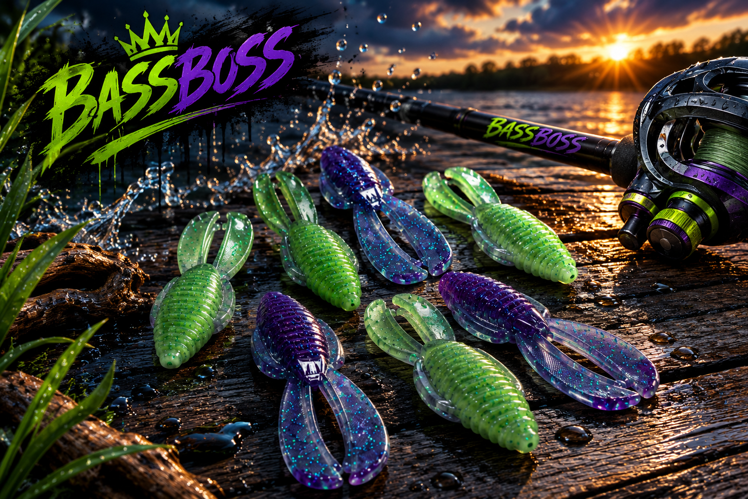 Boss Bugg "Gator Grape" ~ 8ct.