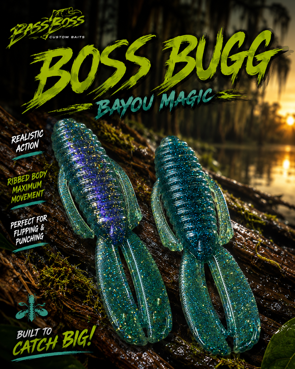 Boss Bugg ~Bayou Magic~ 8ct.