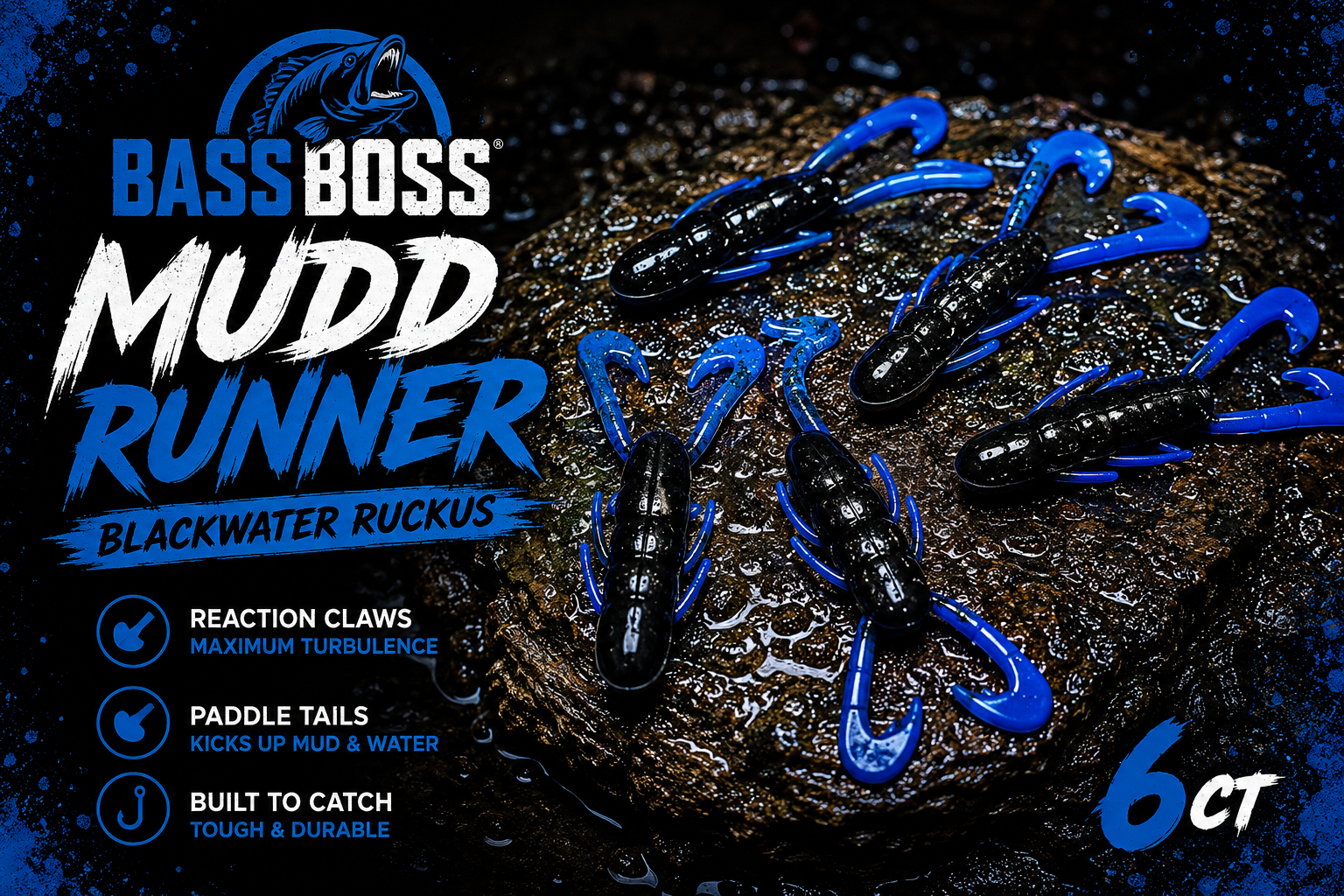 Mudd Runner "Blackwater Ruckus" ~ 6ct.