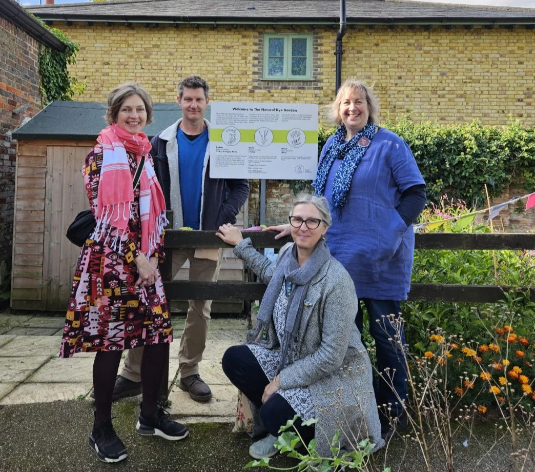 Dye Garden at Farnham Museum 2024
Funded by Heritage Lottery fund for Farnham Crafts Quarter 11 + Craft Project