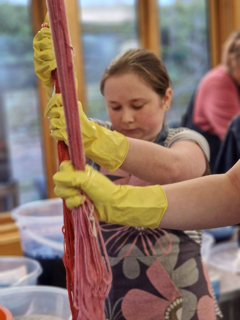 Natural dyeing
11+ Craft project 2024 Heritage Lottery Funded
Farnham Crafts Quarter project at Farnham Museum.
Lead Artists
Sam Jones,
Ginny Farquhar,
Helen Locke,
Toby  Poolman.