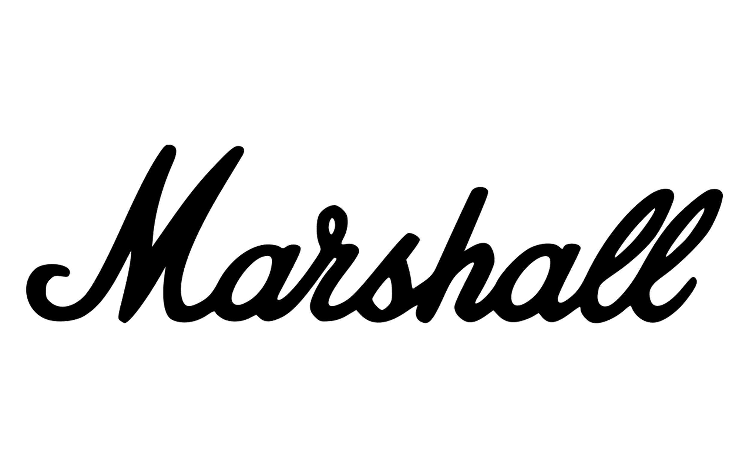 Outline of the word 'Marshall' in cursive font.