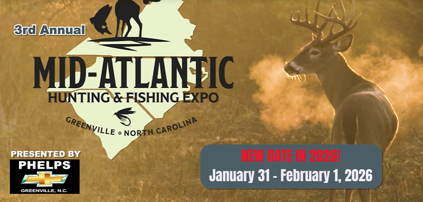 3RD ANNUAL MID-ATLANTIC HUNTING & FISHING EXPO