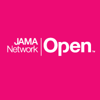 Pink background with white text reading 'JAMA Network Open'