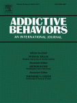 Book cover titled 'Addictive Behaviors: An International Journal'