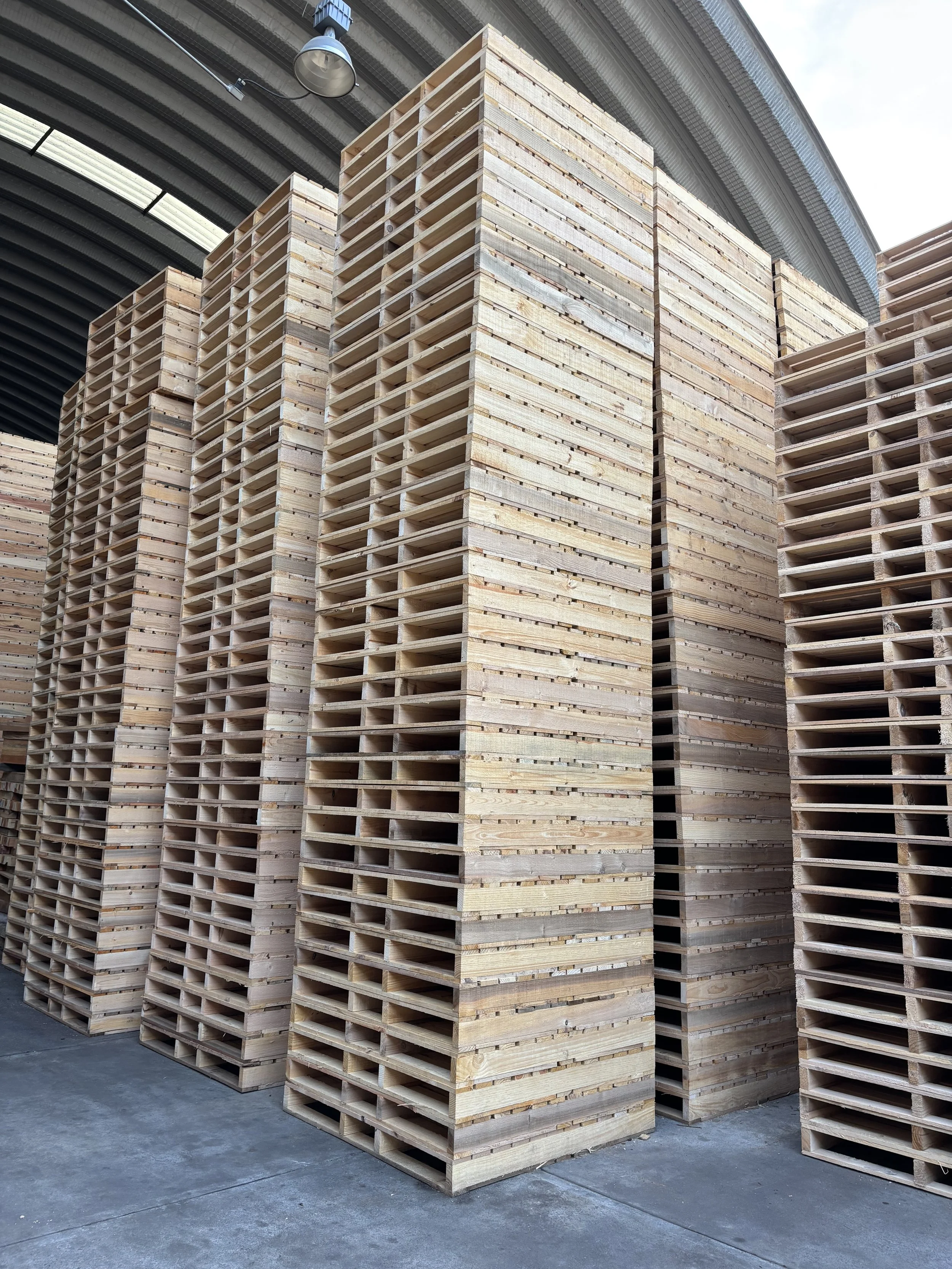 tarimas de madera industriales