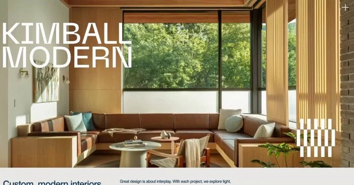 Our new website is live! A fresh look, a new logo, and the same philosophy on what makes great design. So grateful to @goodside_studio for capturing our brand and telling our story through striking visuals and meaningful words that represent the work